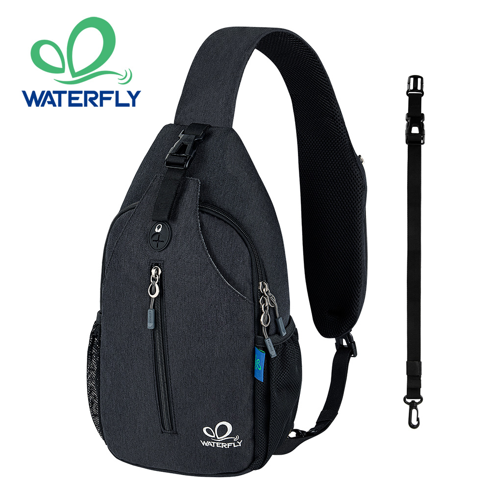 Edc Carry Bag - WATERFLY Crossbody tek kollu çanta Göğüs