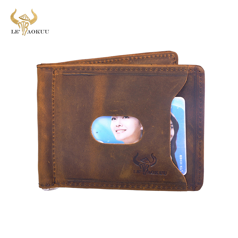Money Clip Magnetic - Kaliteli deri erkek manyetik para klip