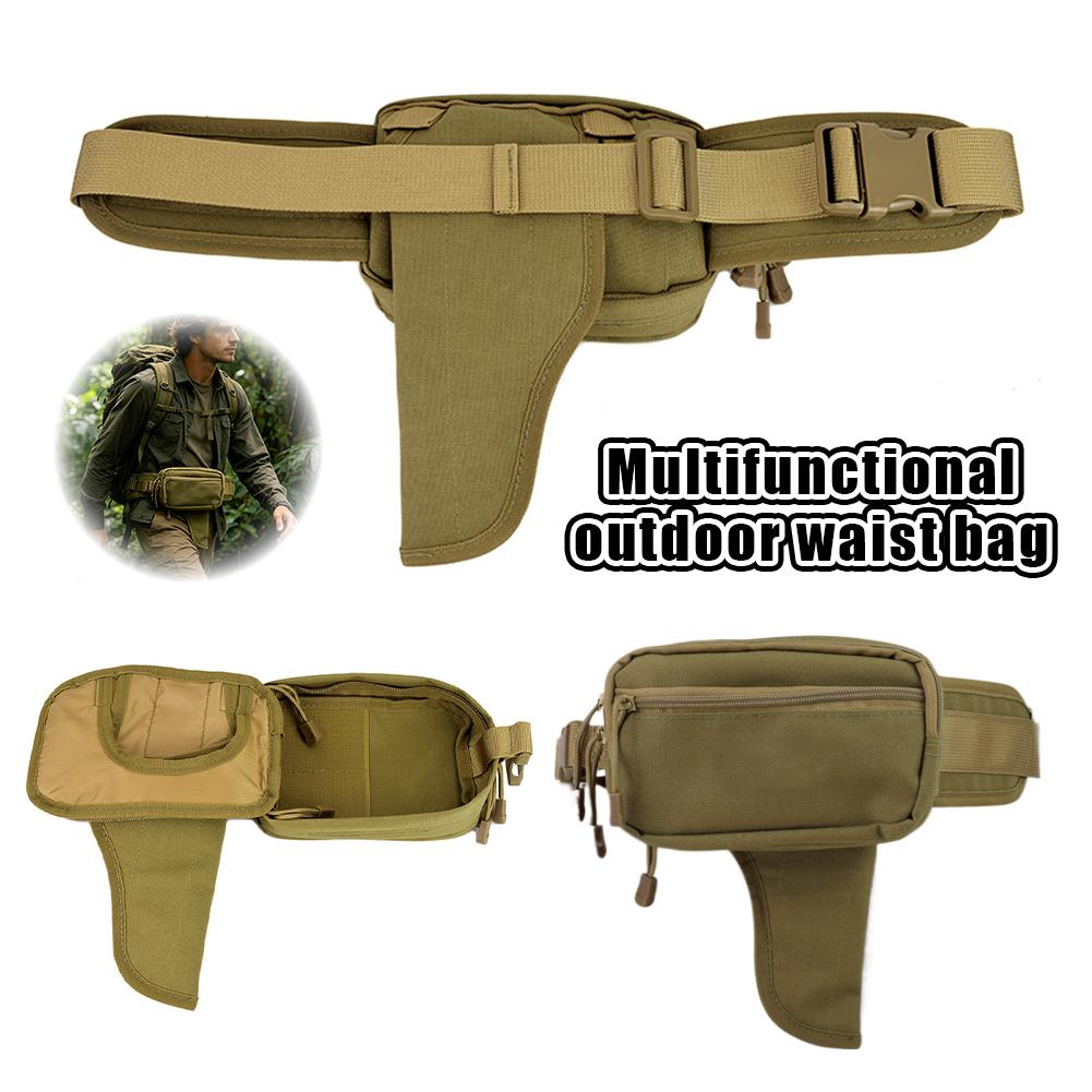 Edc Concealed Carry Fanny Pack - Hırsızlığa Karşı Gizli Taşıma Bel Çantası,