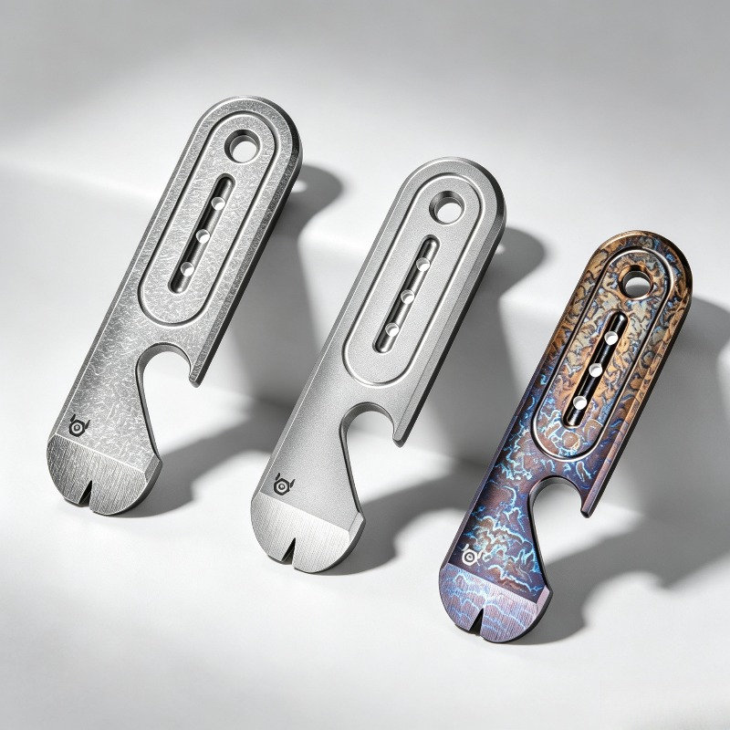 Titanium Pry Bar - Titanyum Alaşımlı Cep Tipi Levye Çok