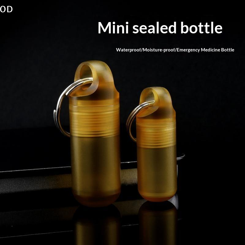 Edc Pill Carry - Küçük PEI Hap Şişesi Çok Fonksiyonlu