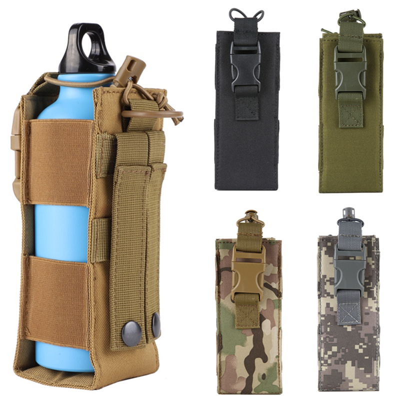 Edc Carry Items - Molle Su Şişesi Kılıfı Çantası Açık