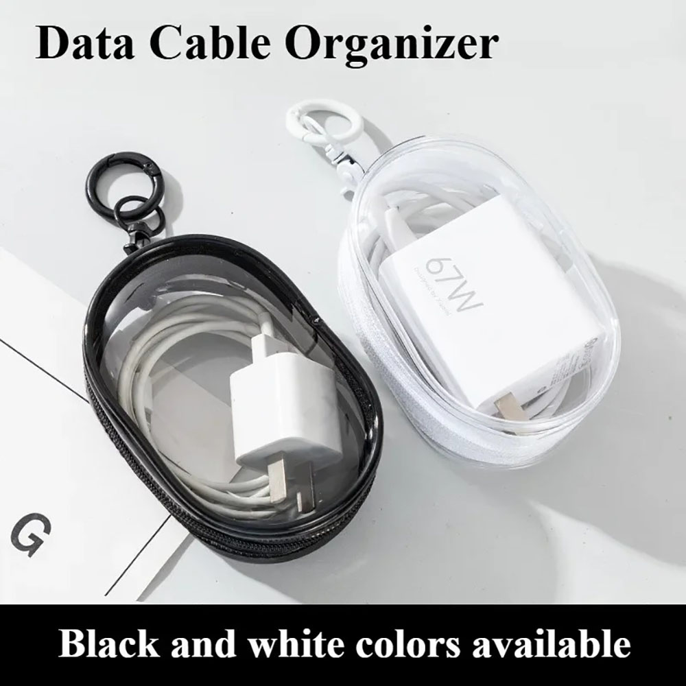 Cable Winder Keychain - Kulaklıklar, Cep Telefonları, Seyahat Kabloları İçin