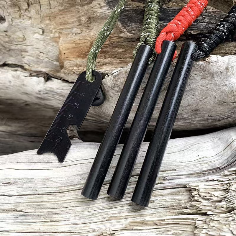Açık Hava Hayatta Kalma Ateş B - Ferro Rod Striker incelemesi ve fiyatı