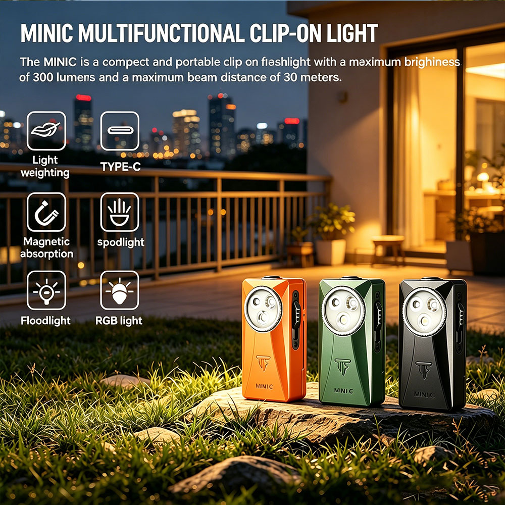 Trustfire MINIC 800 Lümen EDC  - Edc Carry Flashlight incelemesi ve fiyatı