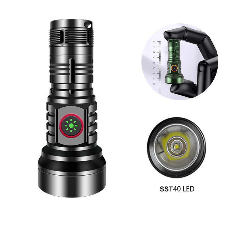 SST40 LED el feneri tip-c USB  - Edc (Every Day Carry incelemesi ve fiyatı
