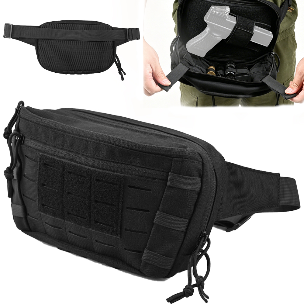 Taktik Tabanca Bel Çantası CCW - Edc Concealed Carry Fanny Pack incelemesi ve fiyatı