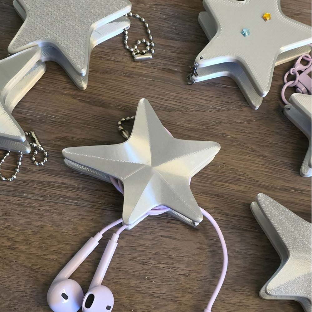 3D Yıldız Kablo Düzenleyici –  - Cable Winder Keychain incelemesi ve fiyatı
