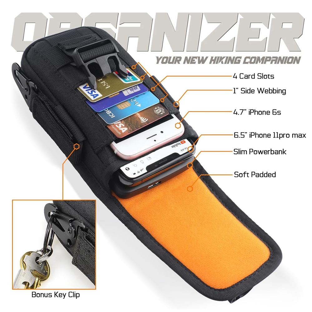 Taktik Telefon Çantası Molle,  - Edc Carry Fanny Pack incelemesi ve fiyatı