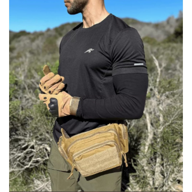 1 Adet Su Geçirmez Taktik Moll - Edc Concealed Carry Fanny Pack incelemesi ve fiyatı