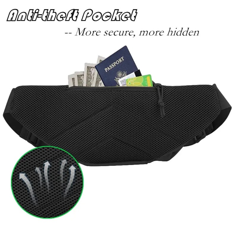 1 Adet Su Geçirmez Taktik Moll - Edc Concealed Carry Fanny Pack incelemesi ve fiyatı