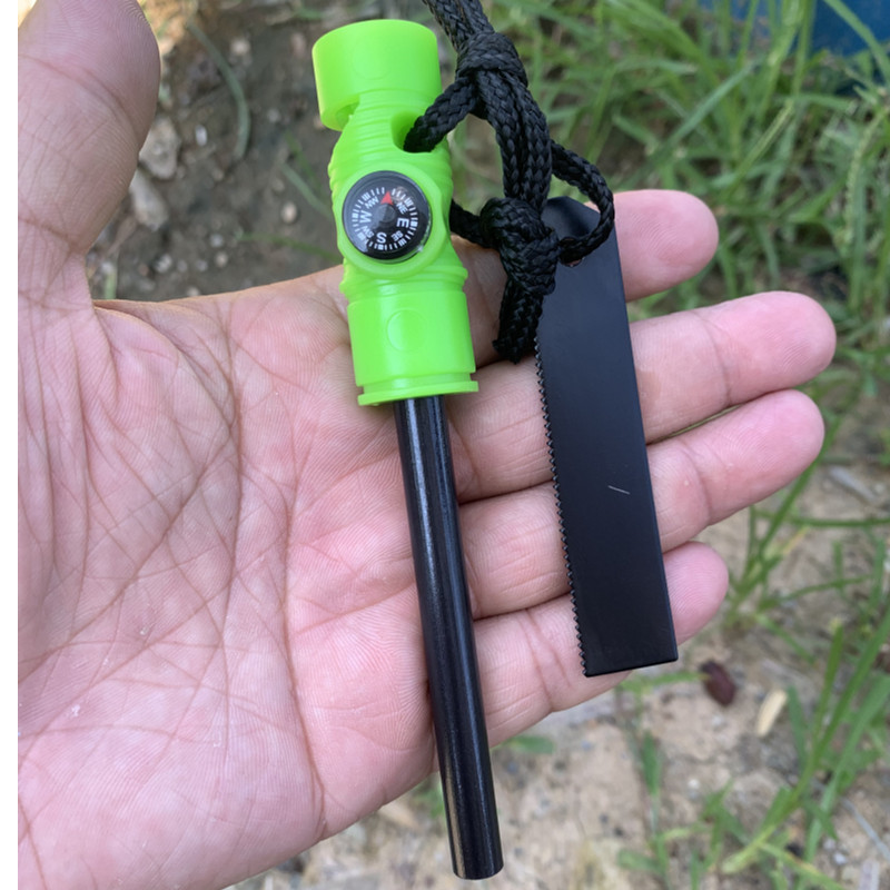 Survivor Uzun Model Üçü Bir Ar - Ferro Rod Striker incelemesi ve fiyatı