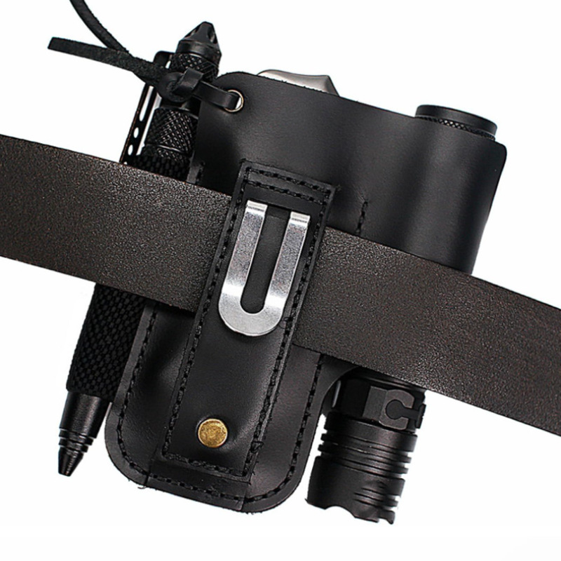 EDC Deri El Feneri Alet Kılıfı - Edc Carry Fanny Pack incelemesi ve fiyatı