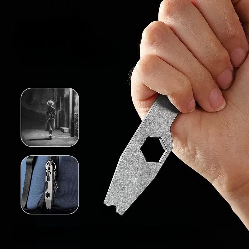 Titanyum Alaşımlı Mini Açık Ha - Titanium Pry Bar incelemesi ve fiyatı