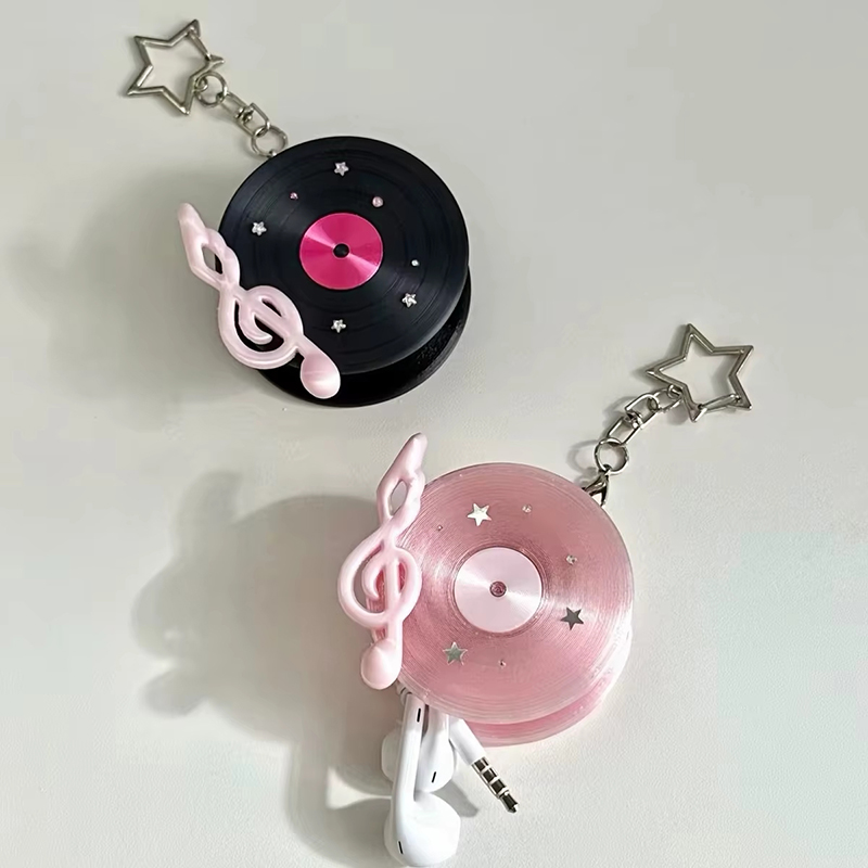 Kore Retro Vinil Plak Kulaklık - Cable Winder Keychain incelemesi ve fiyatı