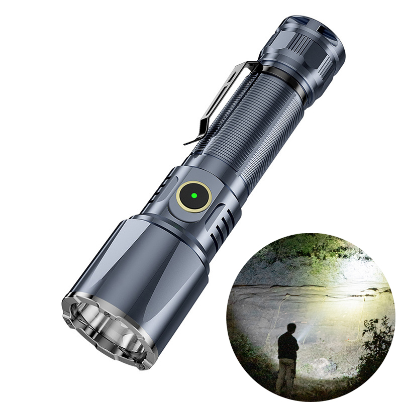 Tip-c USB şarj edilebilir 2170 - Edc Carry Flashlight incelemesi ve fiyatı