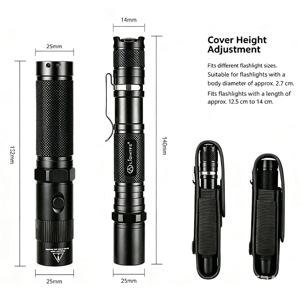 T309 Taktik El Feneri Kılıfı K - Edc Carry Flashlight incelemesi ve fiyatı