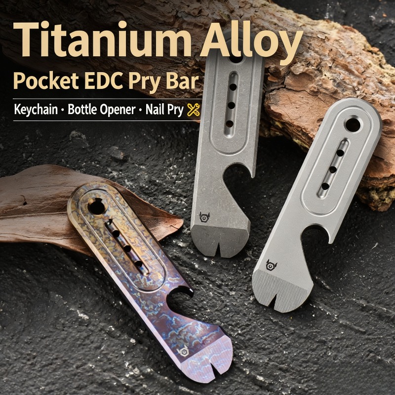 Titanyum Alaşımlı Cep Tipi Lev - Titanium Pry Bar incelemesi ve fiyatı