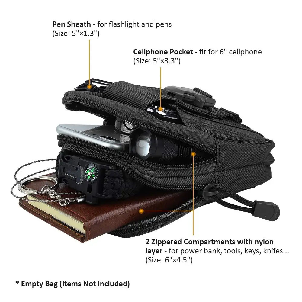 Açık Hava Ekipmanları Aracı Ga - Edc Carry Fanny Pack incelemesi ve fiyatı