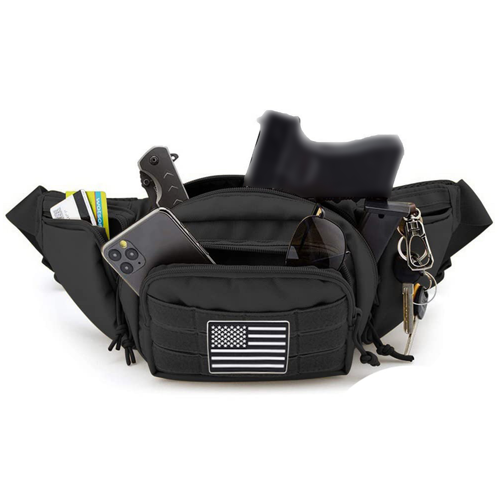 Taktik Fanny paketi Gun kılıf  - Edc Concealed Carry Fanny Pack incelemesi ve fiyatı