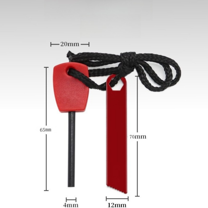 Küçük Taşınabilir Ateş Başlatı - Ferro Rod Striker incelemesi ve fiyatı